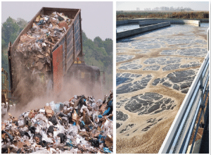 Odor Control in Garbage and Wastewater