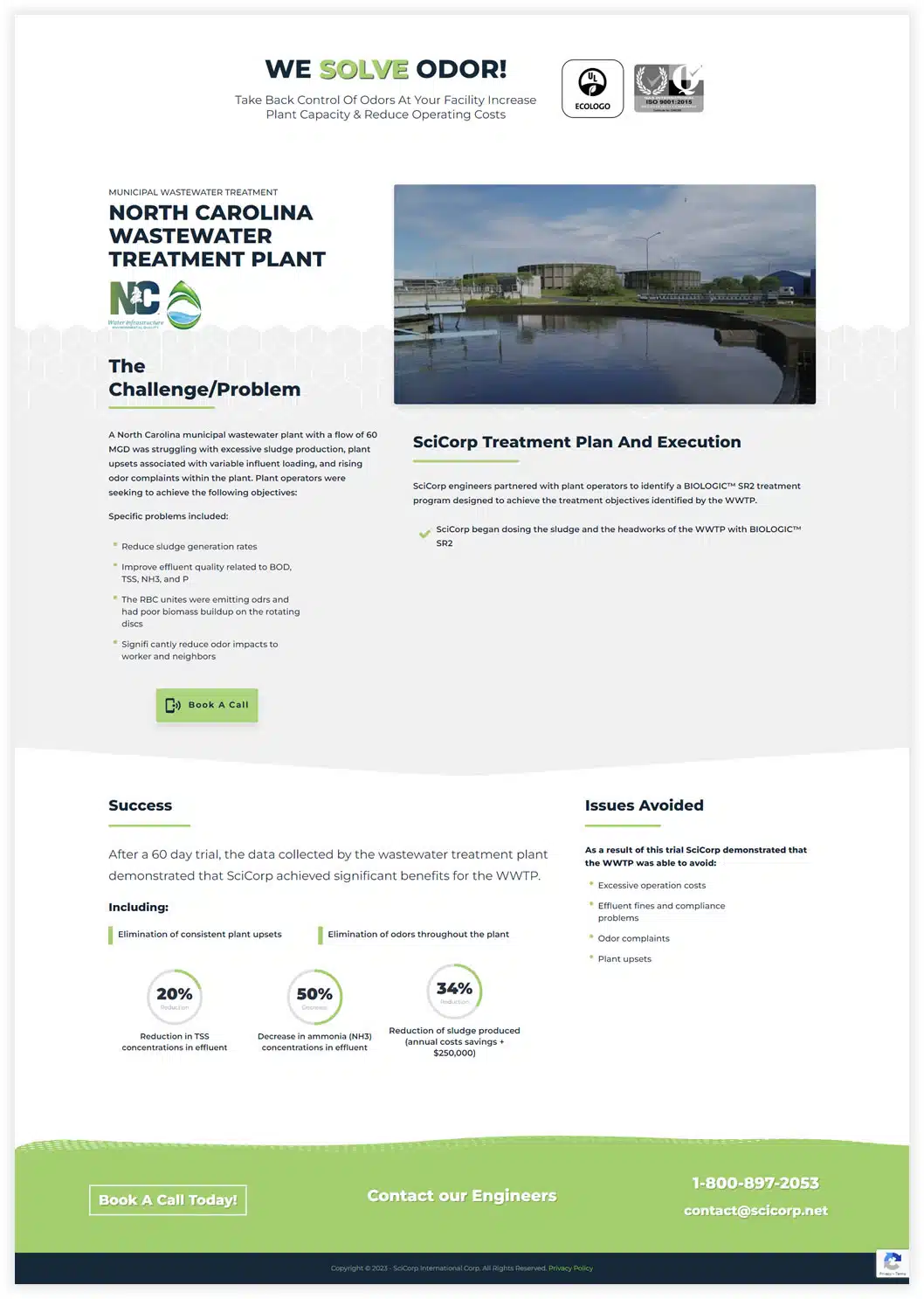 North Carolina wastewater treatment plant North Carolina wastewater treatment plant