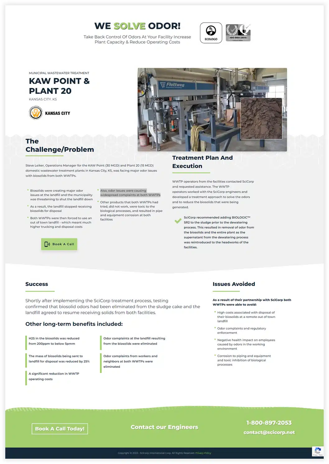 sludge odor control sludge odor control